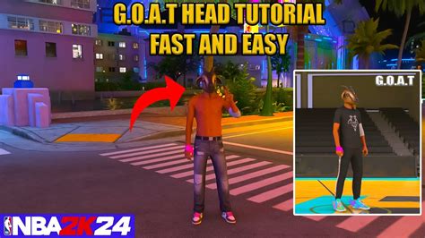 2k24 shirtless|how to get goat head in 2k24 current gen.